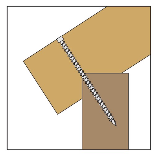 Vite per costruzioni in legno EASYfast+